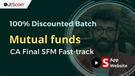 SFM 100 Off Lectures Mutual Funds Fast Track Videos With Questions