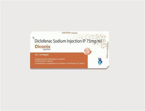 Diclofenac Sodium 75 Mg Ml Injection At ₹ 28piece Kala Amb Id