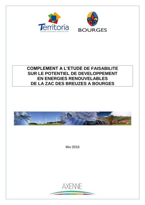 PDF COMPLEMENT A LETUDE DE FAISABILITE SUR LE DOKUMEN TIPS