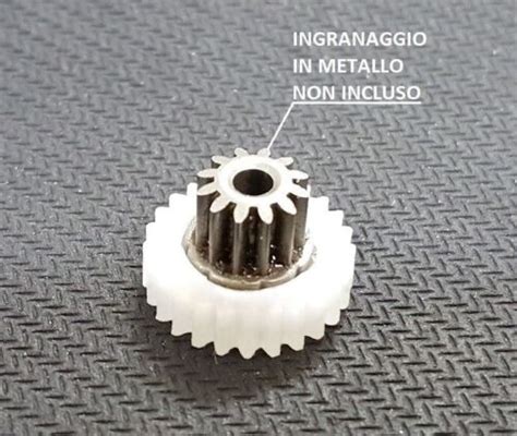 Ingranaggio Gear In Nylon Per Motoriduttore Stufa A Pellet Kenta