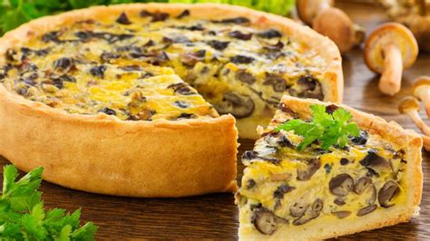 Tourte aux champignons découvrez les recettes de cuisine de Femme