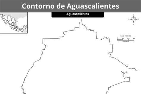 Mapa De Aguascalientes Con Nombres A Color Descarga Imprime