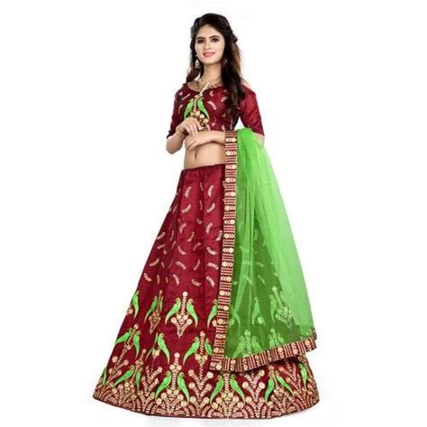 Semi Stitched Silk Party Wear Lehenga Choli Packaging Type Packet At Rs 1200 In Surat