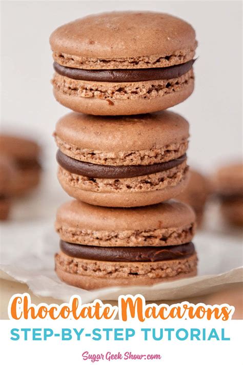 Follow This Step By Step Recipe To Get The Perfect Chocolate Macaron With No Hollow Shells No