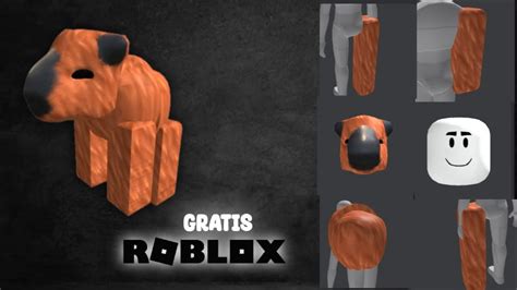 ÍTEM GRATIS CONSIGUE UNA CAPYBARA GRATIS EN ROBLOX SOLO POR TIEMPO