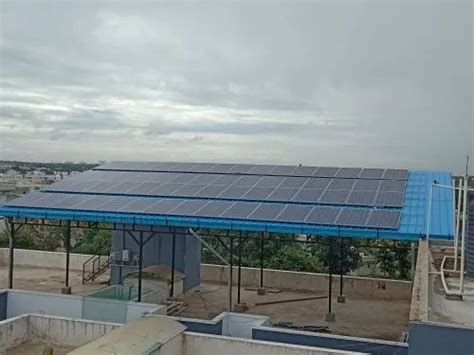 Mounting Structure Grid Tie Commercial Solar Power Plant Capacity 10 Kw At Rs 45000kw In