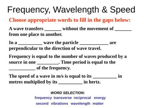 Cie Igcse Physics Waves Topic 3 Complete Set Of Resources Teaching Resources