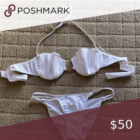 White Wildfox Shell Mermaid Bikini Set Bikinis Mermaid Bikini My XXX Hot Girl