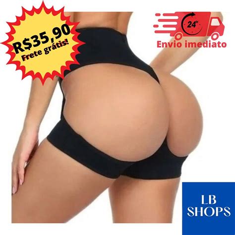 Calcinha Cinta Empina Levanta Bumbum Modela Barriga Escorrega O Pre O