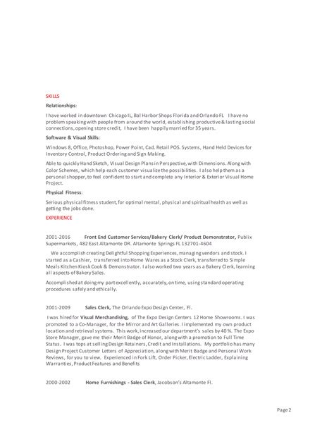 Fl Mall Shiseido Resume Cover Letter PDF