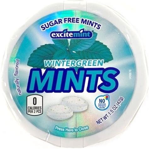 Excitemint Wintergreen Sugar Free Mints 15 Oz Instacart