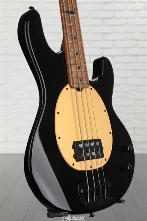 Sterling By Music Man Pete Wentz Signature StingRay Bass Guitar - Black ...