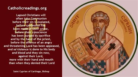 St Cyprian Of Carthage Bishop Feast Day September 16 2024