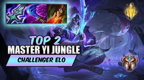 Wild Rift Master YI Top 2 Jungle S14 Rank Game Build YouTube