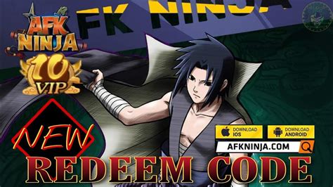 Afk Ninja New Redeem Code Free Vip Naruto Idle Rpg Android