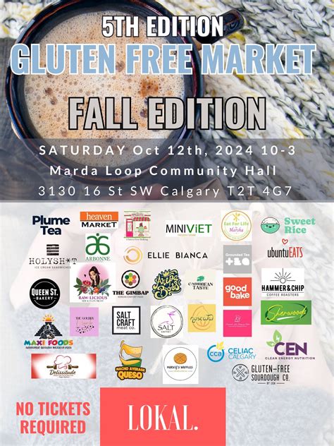 Gluten Free Fall Market October 12th, 2024 – Lokal