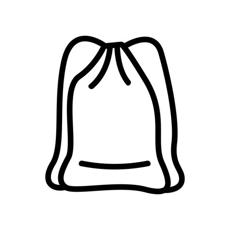 bag for sports icon vector outline illustration 9931583 Vector Art at ...