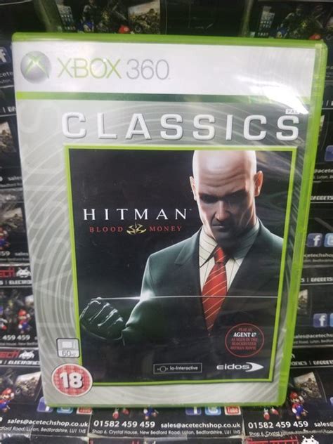 Hitman Blood Money Xbox Video Game Ace Tech