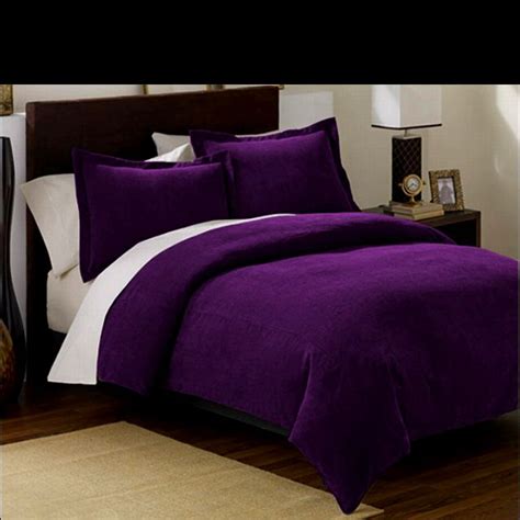 Pin By Jamee Garcia On Bedroom Oasis Purple Bedding Purple Comforter