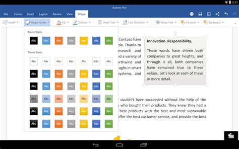 Microsoft Office Para Tablets Android Ya Disponibles Las Versiones