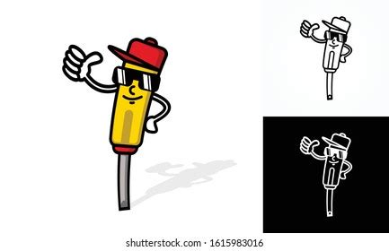 Illustration Vector Graphic Screwdriver Cartoon Character Stock Vector ...