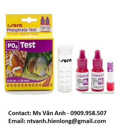 Test Phosphate - Sera | Test PO4 | Ms Vân Anh - 0909.958.507