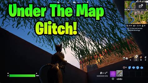 Fortnite Under The Map Glitch In Chapter Season Youtube