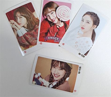 Nayeon Twice Photo Mini Post Card Pcs Photo Message Card Kpop Na