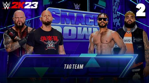 Wwe 2k23 Smackdown June 2nd 2023 Match 2 The Oc Vs Hit Row Youtube