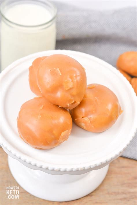 Keto Peanut Butter Donut Holes How 2 Do Keto