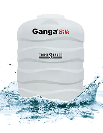 Ganga Silk Layers Blow Moulding Water Storage Tank