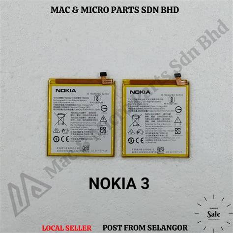 Nokia Battery Model He Mah Shopee Malaysia