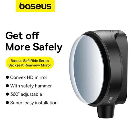 Baseus Saferide Series Backseat Rearview Mirror Baseus Pakistan