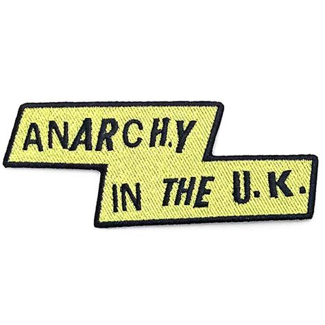 The Sex Pistols The Sex Pistols Standard Woven Patch Anarchy