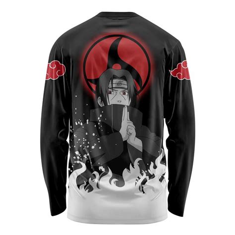 Akatsuki Itachi Uchiha Akatsuki Itachi Uchiha Long Sleeve Shirt TS04 In