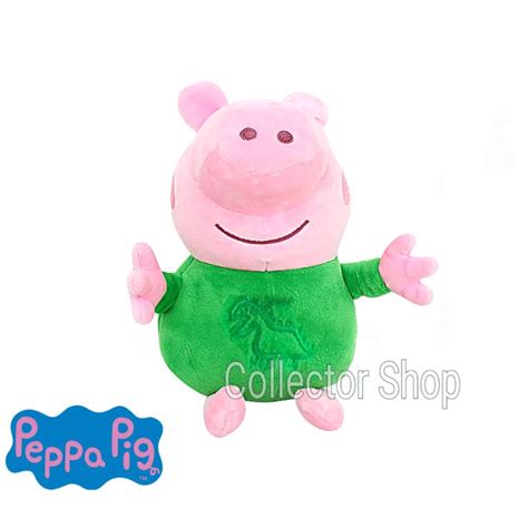 Original Mini Peppa Pig George Wearing Dinosaur Costume Stuffed Toys ...