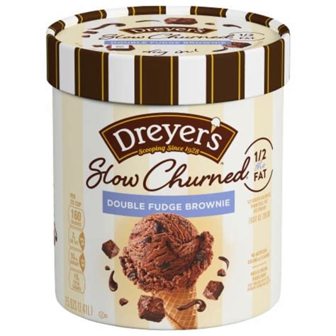 Dreyers Edys™ Slow Churned Double Fudge Brownie Light Ice Cream 48