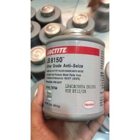 Henkel Loctite Lb 8150 Silver Grade Anti Seize Pelumas Truck Qr 50ml