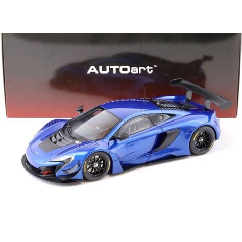 Miniatura Carro Mclaren S Gt Azul Autoart