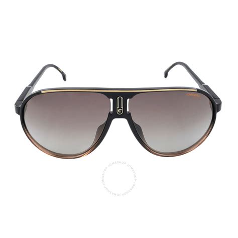 Carrera Brown Gradient Pilot Unisex Sunglasses Champion65n 0dccha 62 Champion 65n 0dccha 62