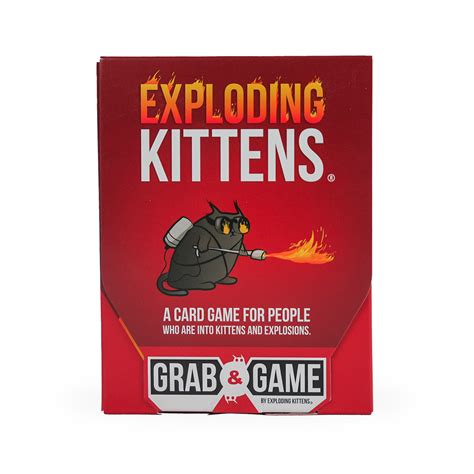 Exploding Kittens Original Grab And Game Edition