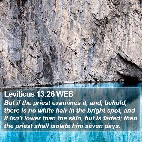 Leviticus 13 26 WEB Scriptures Images