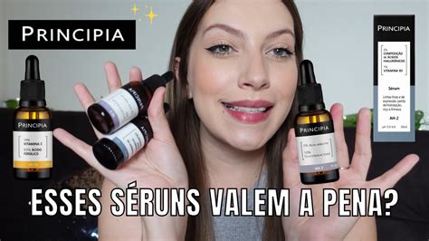 Testei Os Seruns Principia Por Meses Vitamina C Cido