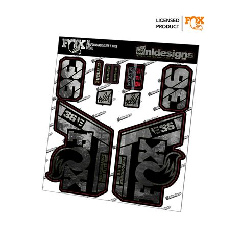 Fox 36 Performance Elite E Bike Decal NLDesigns Eu