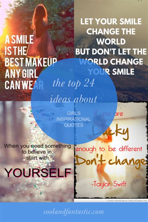 The top 24 Ideas About Girls Inspirational Quotes - Home, Family, Style ...