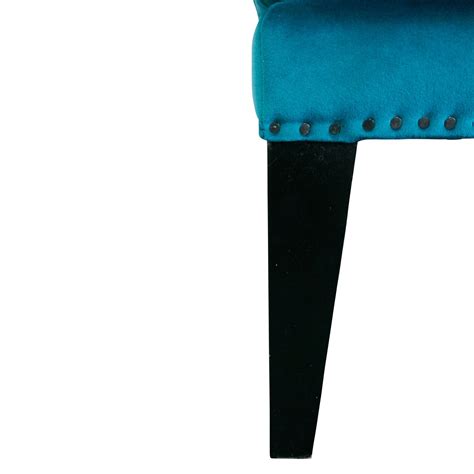 Shop Iago Studded Upholstered Wingback Sofa Lounge Armchair Online