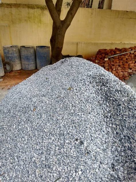 Stones Grey Crushed Stone Construction Aggregate For Used In