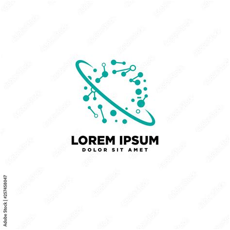 Andromeda Logo Space Stock Vector Adobe Stock