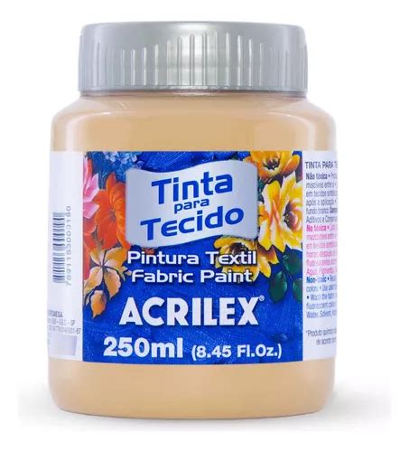 Pintura Para Tela Blanca Mate 250 Ml Acrilex MercadoLibre