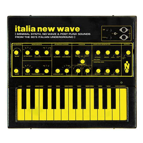 Various Italia New Wave Minimal Synth No Wave And Post Punk Sounds